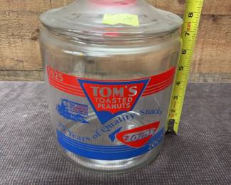 Toms peanut jar