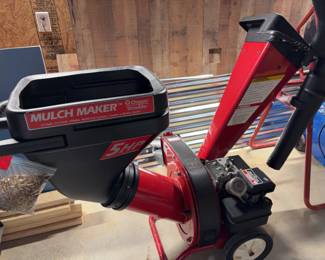Mulch maker Briggs 5hp