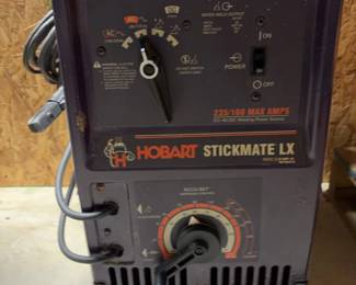 Hobart stick mate lx welder