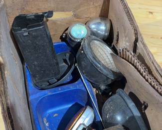 Antique vehicle lights