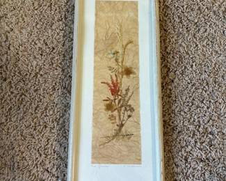 044 pressedflowerswallart
