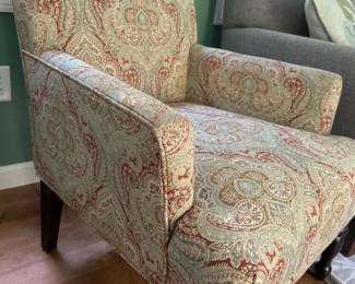 092 paisleyupholsteredarmchairfrompiero