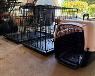 120 dogcratespetcarrierwithconeofsham