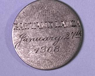 144 antiqueengravedsilverlovetokencoin