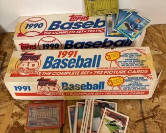 004 topps1990and1991baseballcardcomple