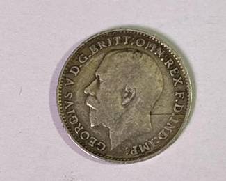 151 georgevbritishsilverthreepencecoin