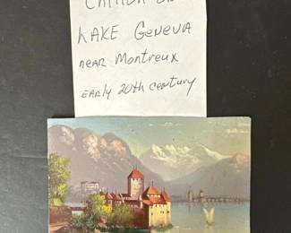 040 45x3handpaintedviewofchteaude