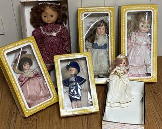 068 vintagecollectordolllotfiveeffanbee