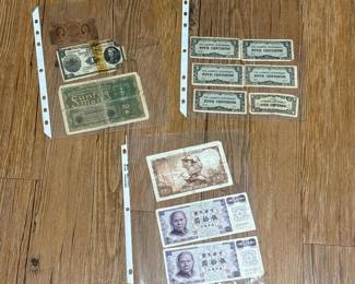 074 assortedforeignpapercurrencylot
