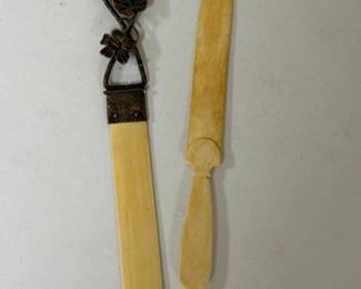 118 pairofornateartnouveaustyleletter