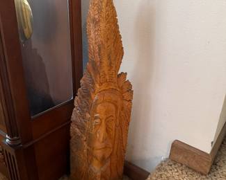 Indian wood carving