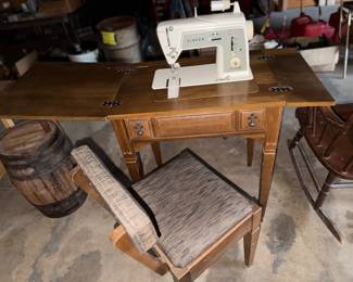 Vintage Singer sewing machine