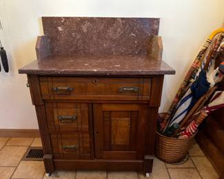Antique wash stand