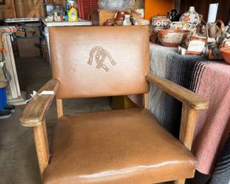 Ranch oak chair