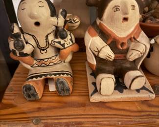 Rita Lewis (Cochiti) and Lucy Dashee (Hopi) storytellers