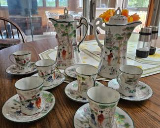 Vintage Japanese Cocoa Set