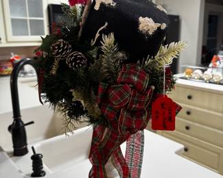 Snowman hat decor