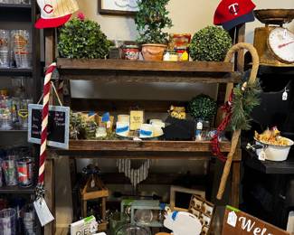 Farm decor, candles