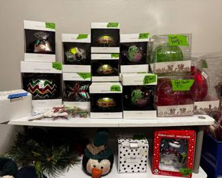 Elf ornaments
