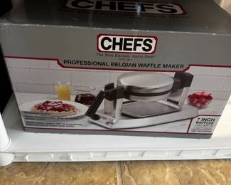New chefs waffle maker