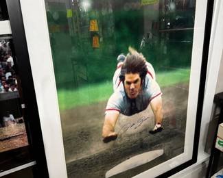 Pete Rose aurographed