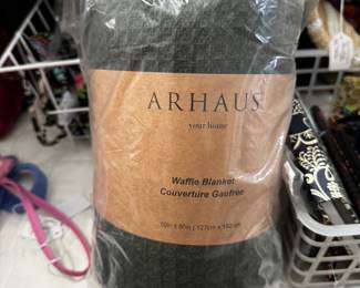 Waffle blanket