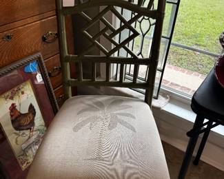 Bamboo dining room chairs