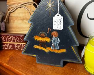 Nativity hand painted box