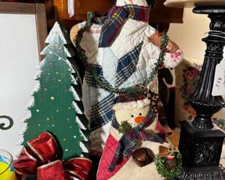 Quilted snowman