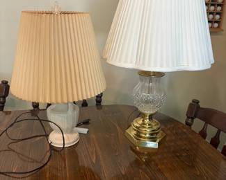 Assorted Table Lamps