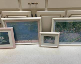 Monet Prints Framed