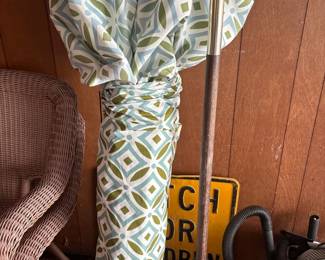 Patio Umbrella with Rolling Base