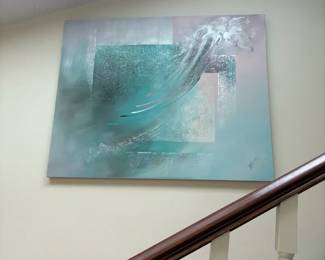 Unframed Abstract Canvas