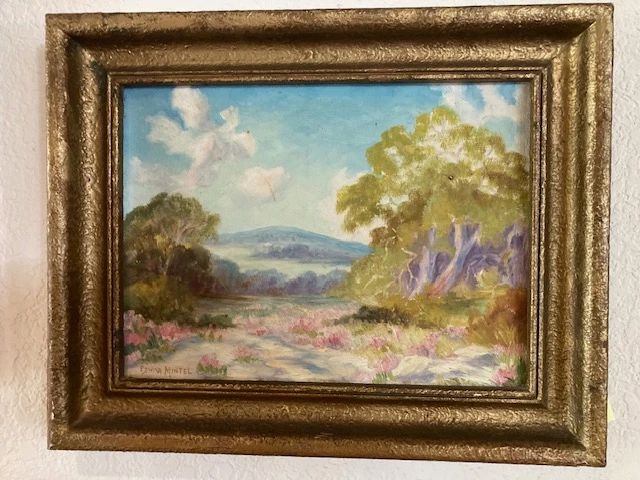 Edwina Mintel painting Texas artist