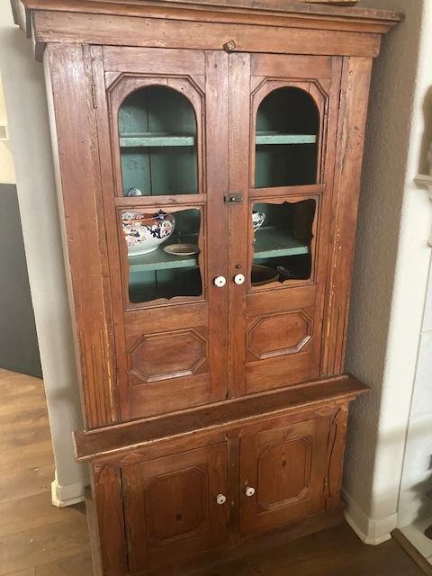 antique hutch