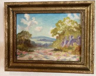 Edwina Mintel painting Texas artist