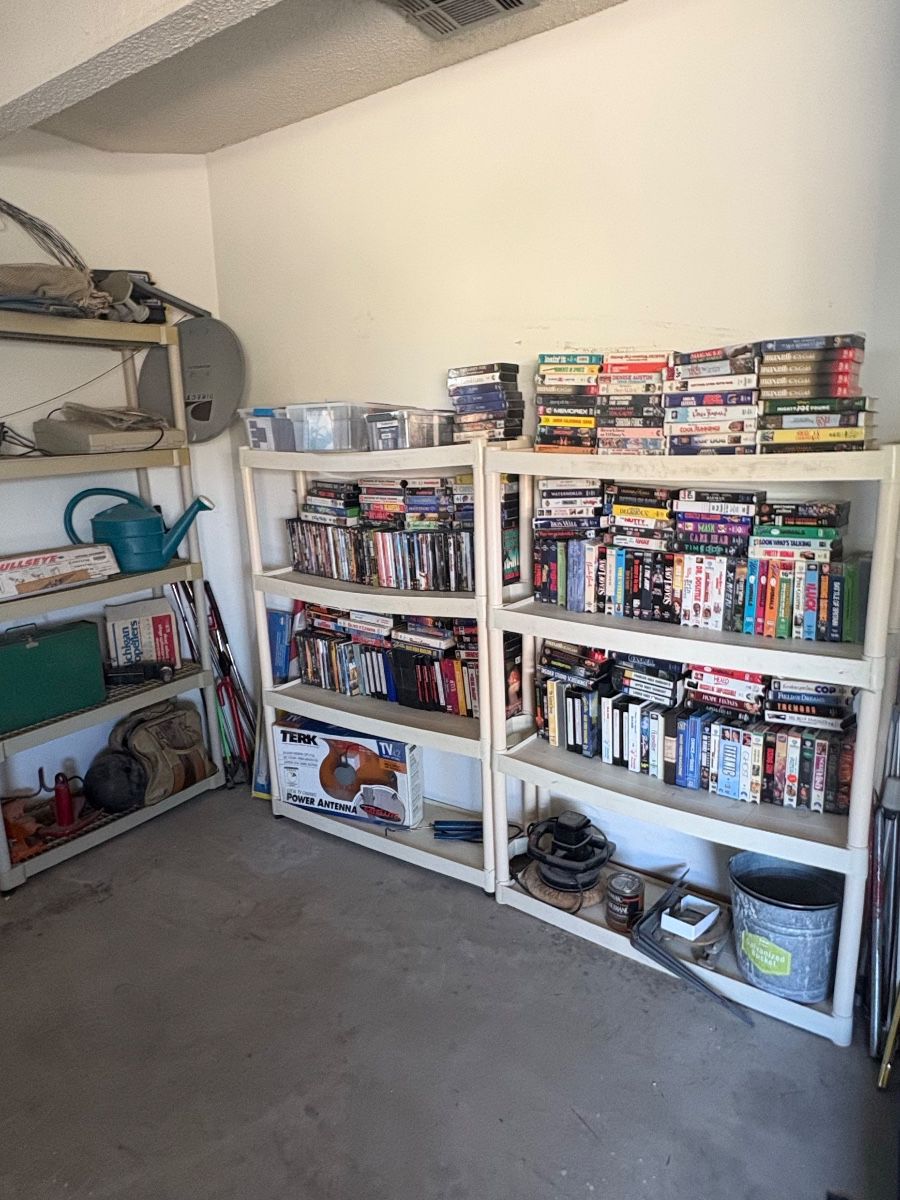 Collection of Assorted VHS Tapes