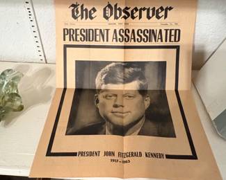 The Observer Saigon Vietnam JFK Assassination Special Edition