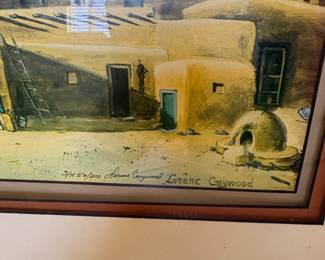 Lorene Caywood Signed Limited Edition Framed Southwest Print second image