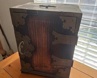 Japanese Tansu Tabletop Chest