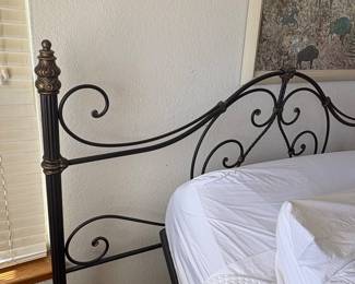 Wrought Iron Queen Bed Frame