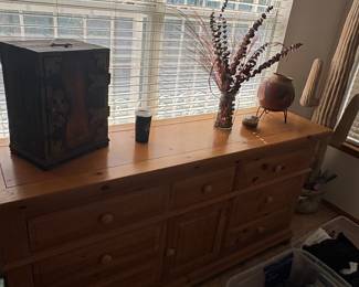 Broyhill Fontana Pine Triple Dresser