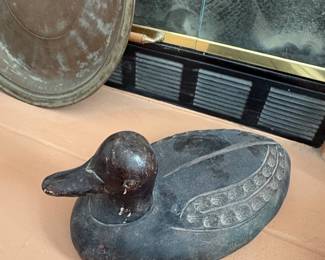 Vintage Carved Wooden Duck Decoy