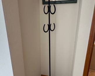Vintage Horseshoe Coat Rack
