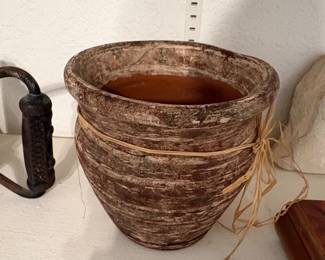 Rustic Distressed Terracotta Planter