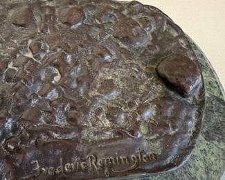Frederic Remington Bronco Buster Bronze Sculpture second image