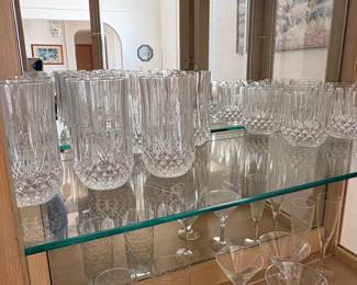 Cristal dArquesDurand Longchamp Crystal Stemware and Barware Collection