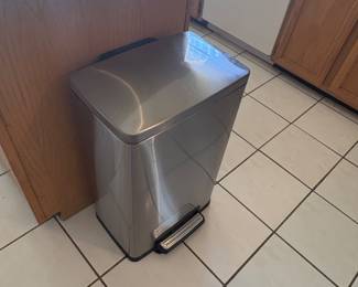 Stainless Steel Step Trash Can