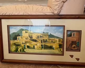 Lorene Caywood Signed Limited Edition Framed Southwest Print