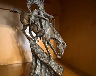 Frederic Remington The Mountain Man Bronze Sculpture